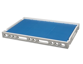 Plateau d'égouttage multiformat avec un système anti goutte