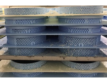 Result using moulds with Hi-Perf